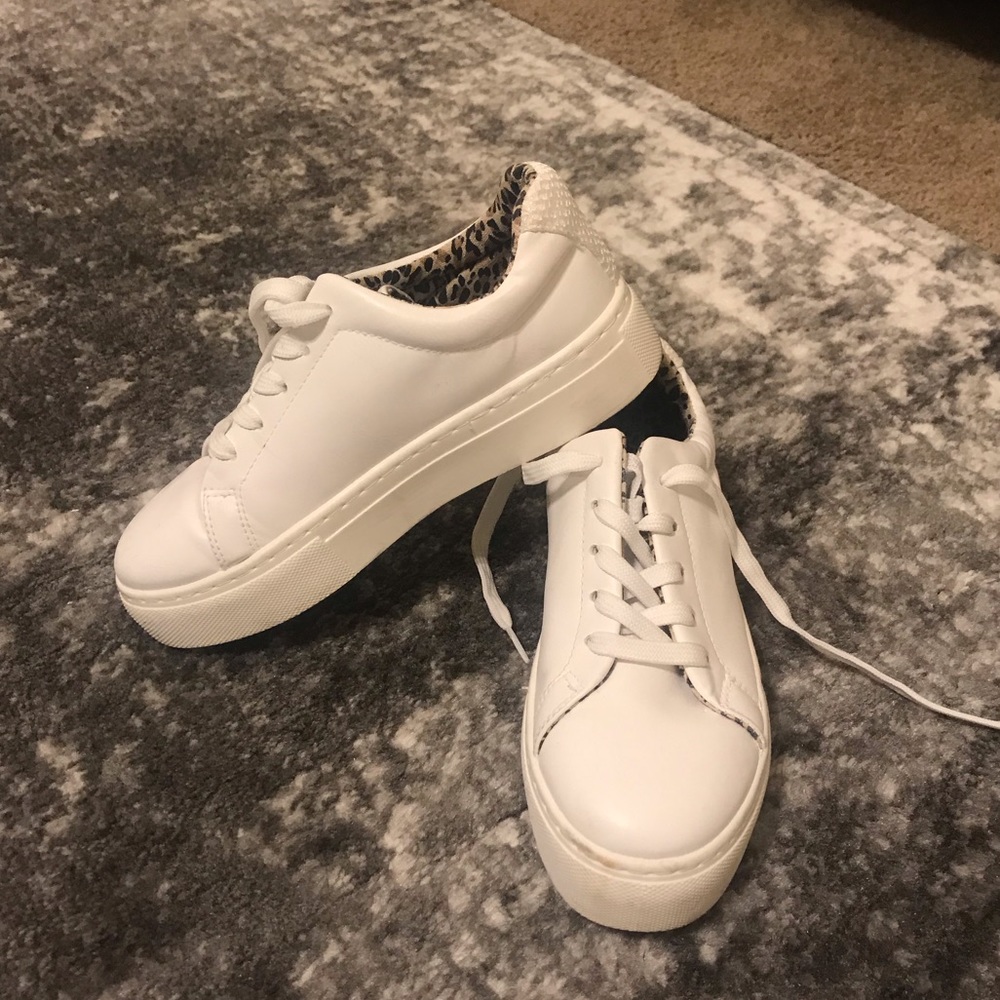 Quipid White Platform Sneakers